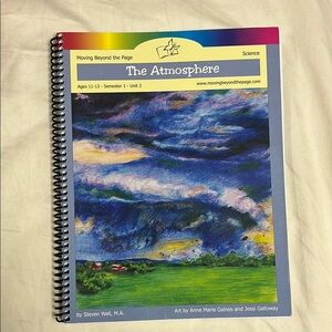 Moving Beyond the Page "The Atmosphere" Science Workbook - Blue & Green Cover